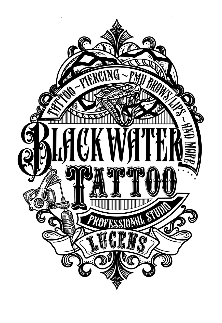 logo de BlackWater Tattoo